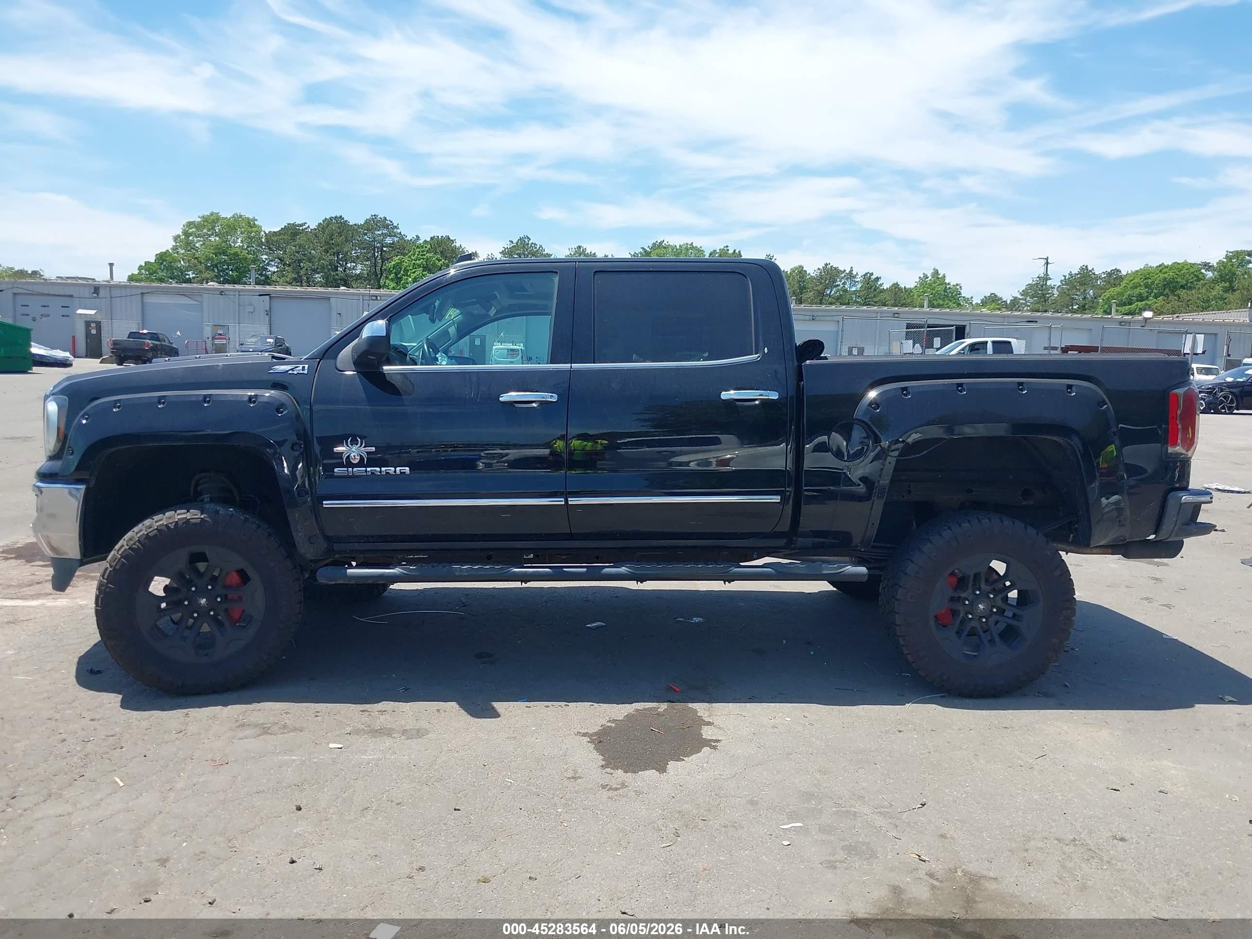 2018 Gmc Sierra 1500 Slt Black vin: 3GTU2NEC2JG101016