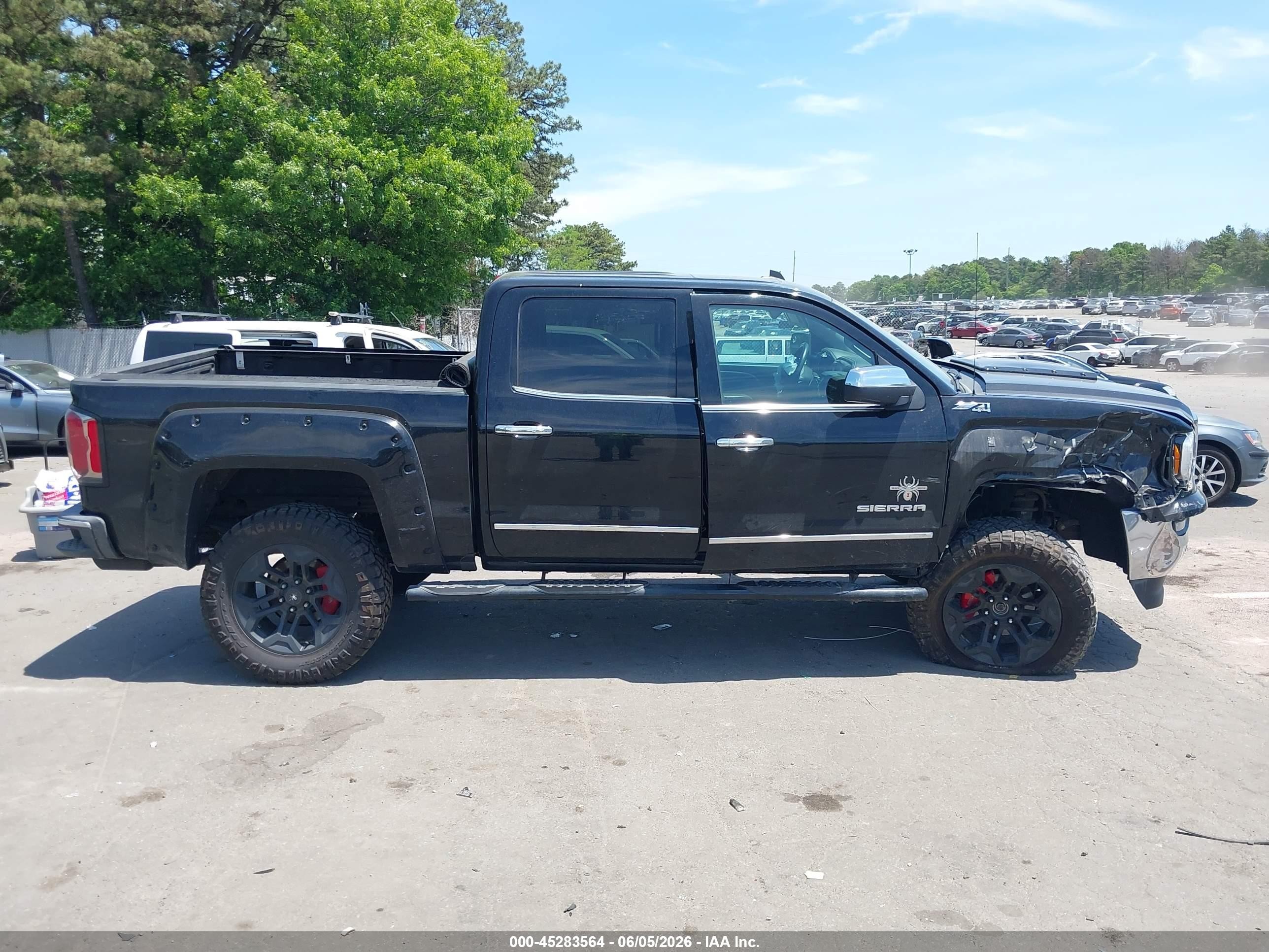 2018 Gmc Sierra 1500 Slt Black vin: 3GTU2NEC2JG101016