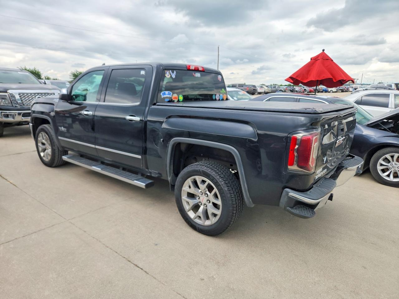 2018 Gmc Sierra K1500 Slt Black vin: 3GTU2NEC2JG581395