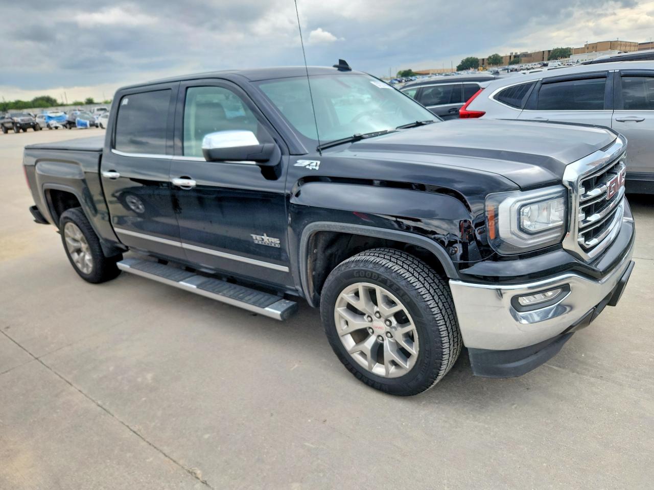 2018 Gmc Sierra K1500 Slt Black vin: 3GTU2NEC2JG581395