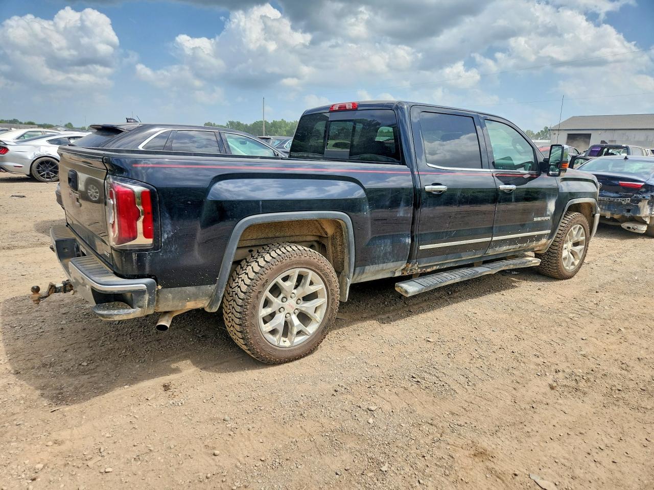 2017 Gmc Sierra Черный vin: 3GTU2NEC3HG164507