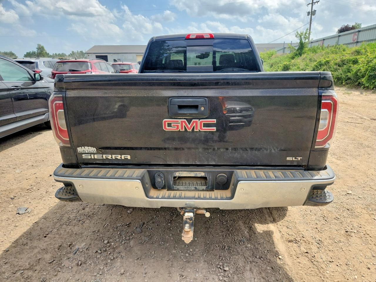 2017 Gmc Sierra Черный vin: 3GTU2NEC3HG164507