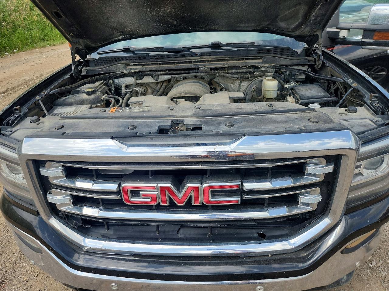 2017 Gmc Sierra Черный vin: 3GTU2NEC3HG164507