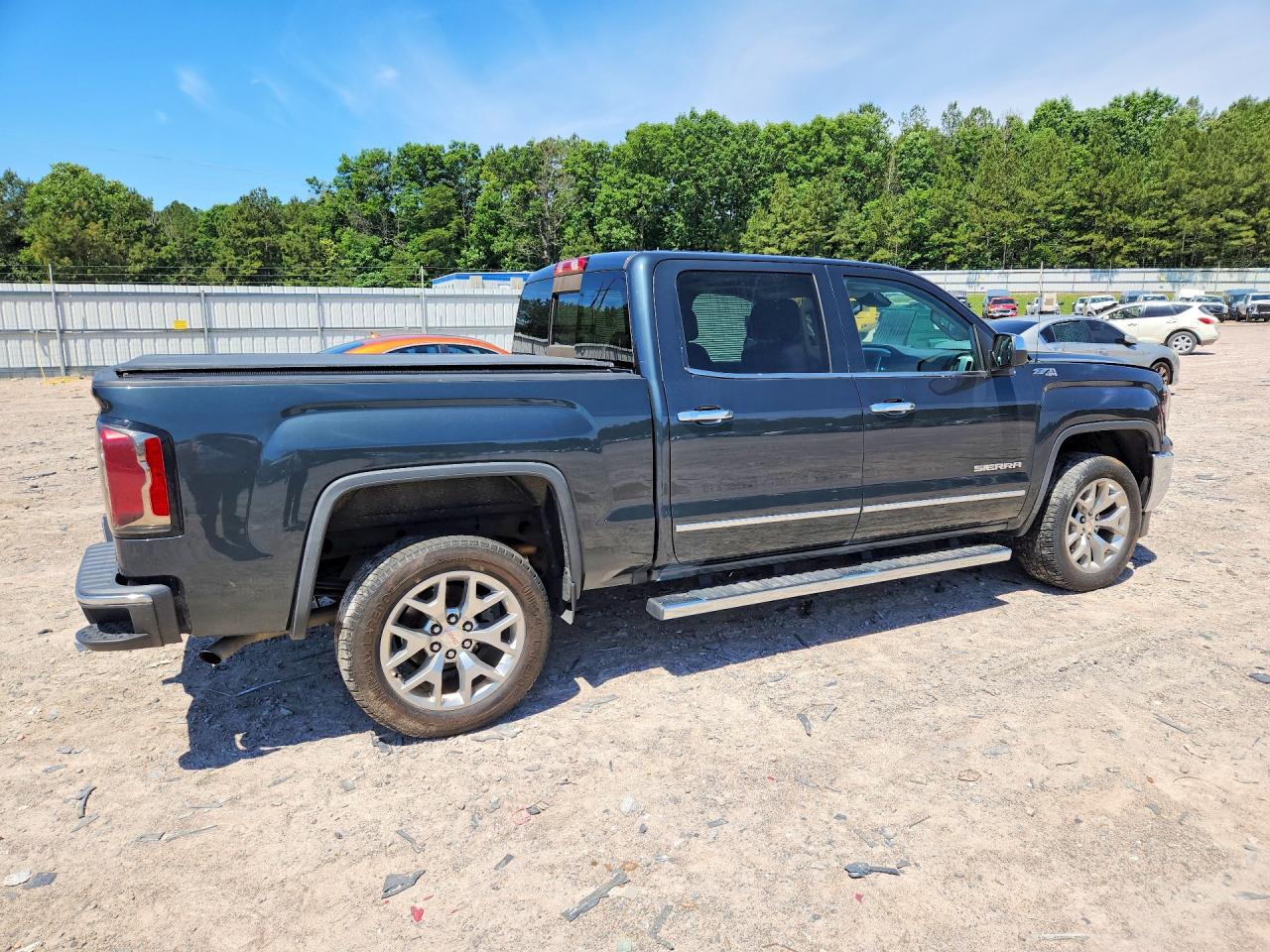 2018 Gmc Sierra K1500 Slt Charcoal vin: 3GTU2NEC3JG474159