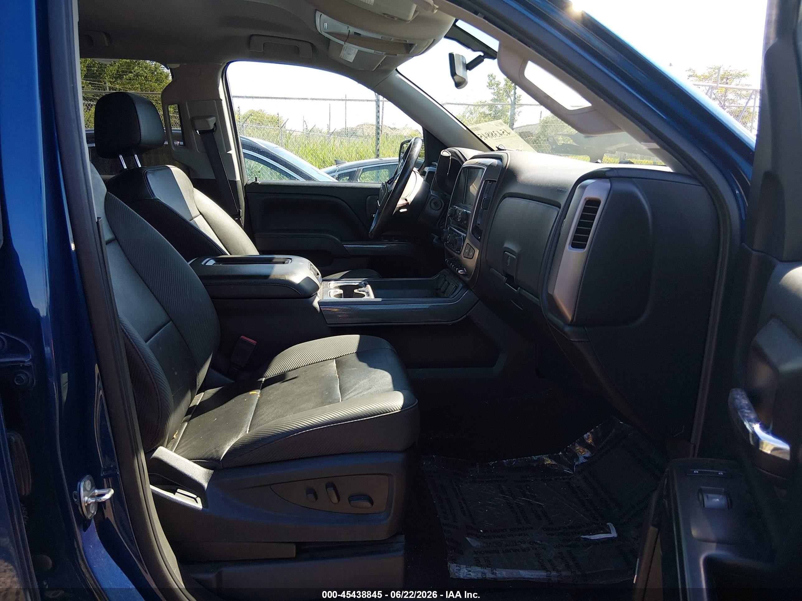 2017 Gmc Sierra 1500 Slt Синий vin: 3GTU2NEC4HG437955