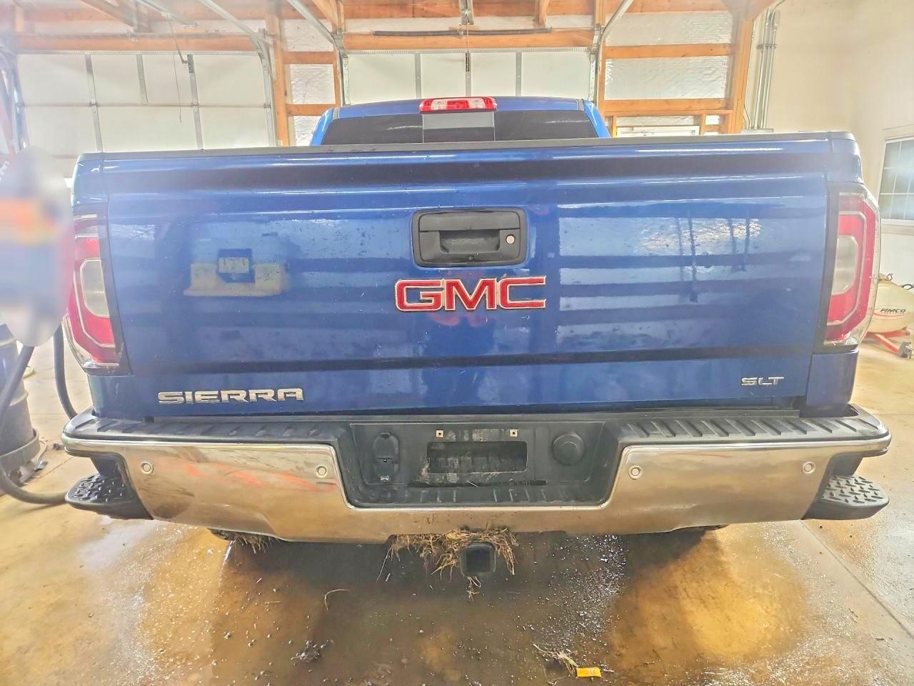 2017 Gmc Sierra K1500 Slt Blue vin: 3GTU2NEC5HG371044