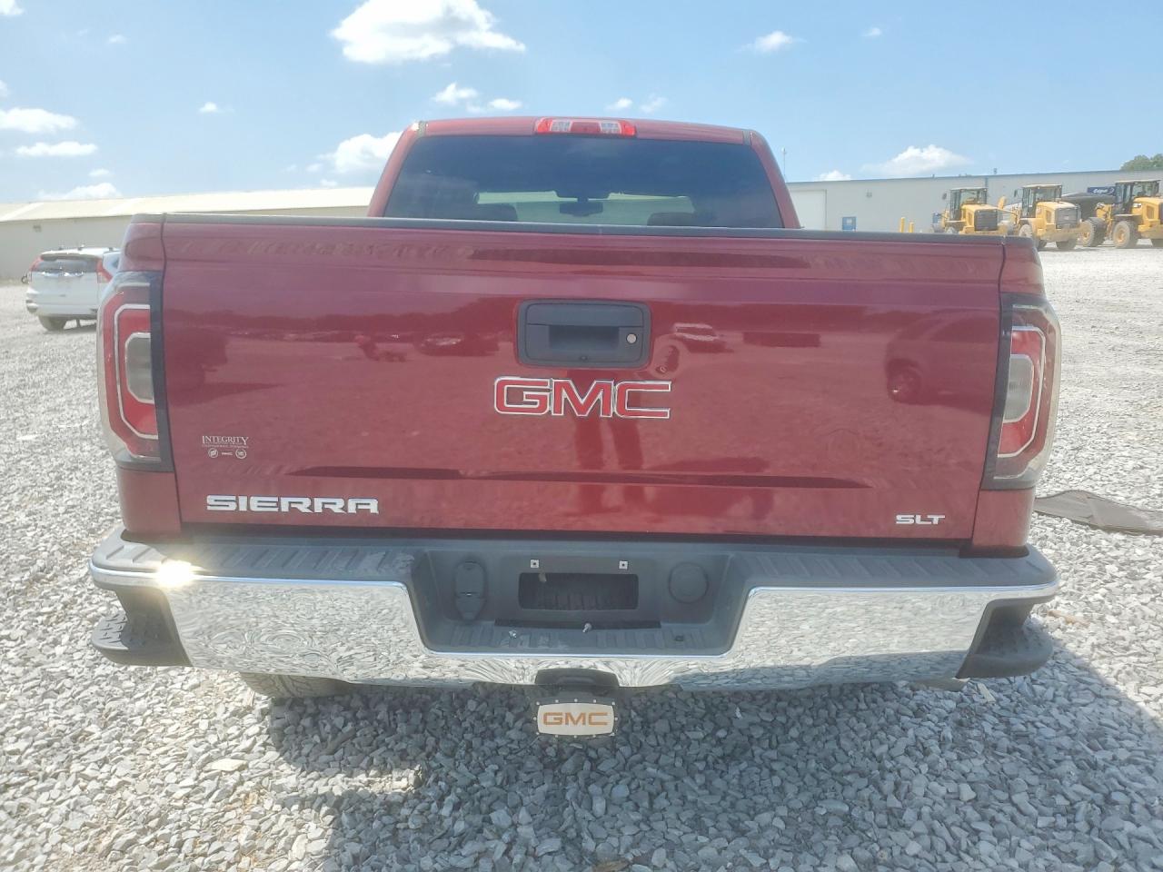 2016 Gmc Sierra K1500 Slt Maroon vin: 3GTU2NEC6GG328105
