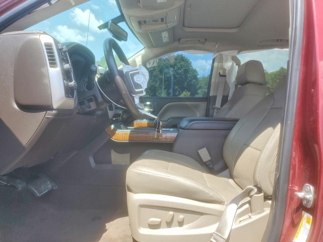 2016 Gmc Sierra K1500 Slt Maroon vin: 3GTU2NEC6GG328105