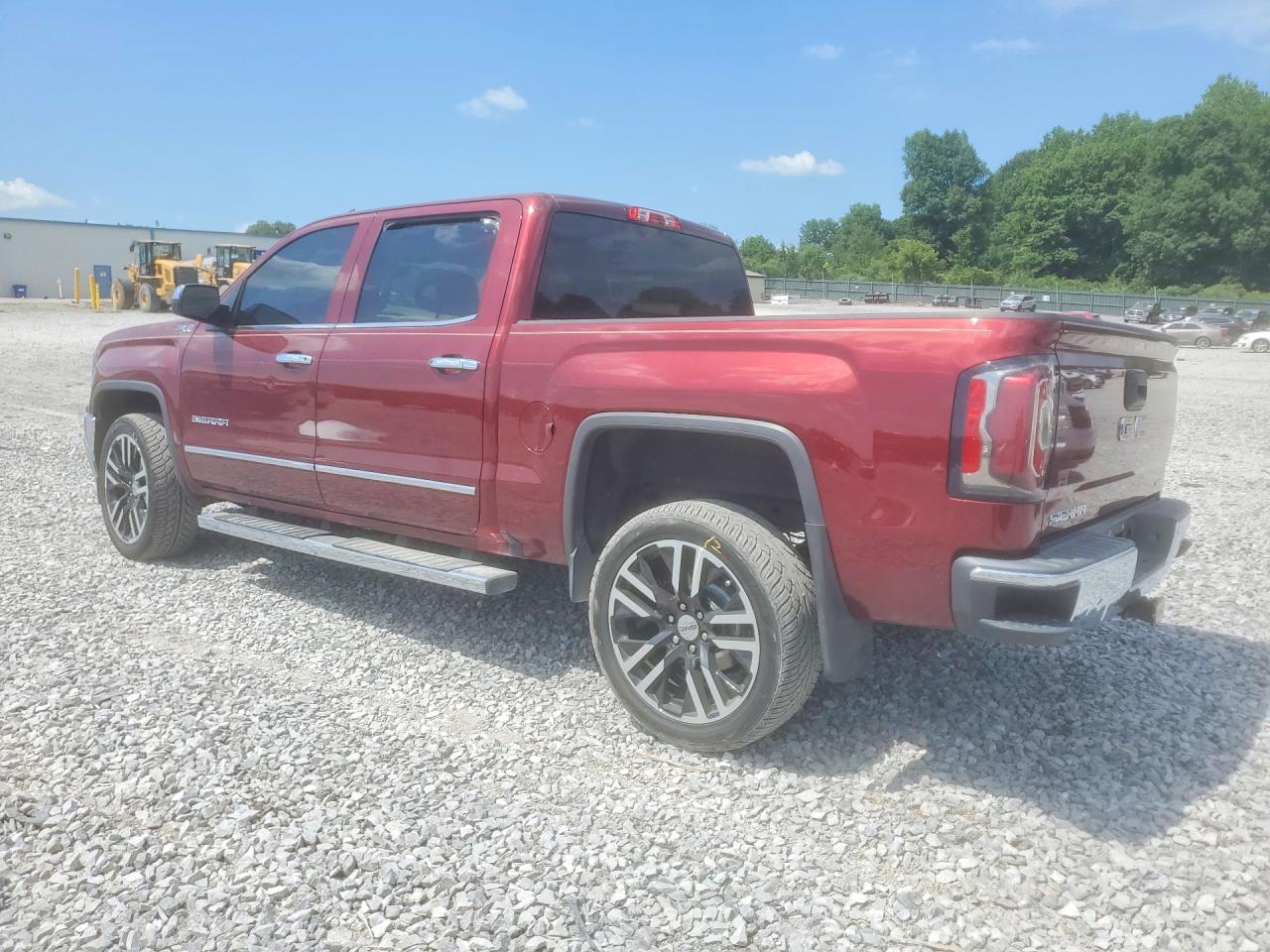 2016 Gmc Sierra K1500 Slt Maroon vin: 3GTU2NEC6GG328105