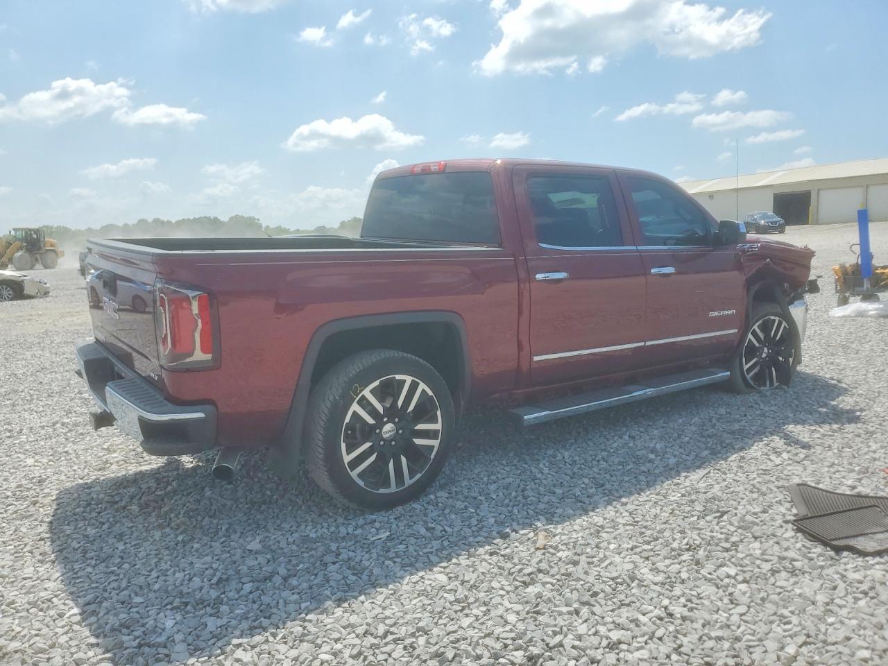 2016 Gmc Sierra K1500 Slt Maroon vin: 3GTU2NEC6GG328105