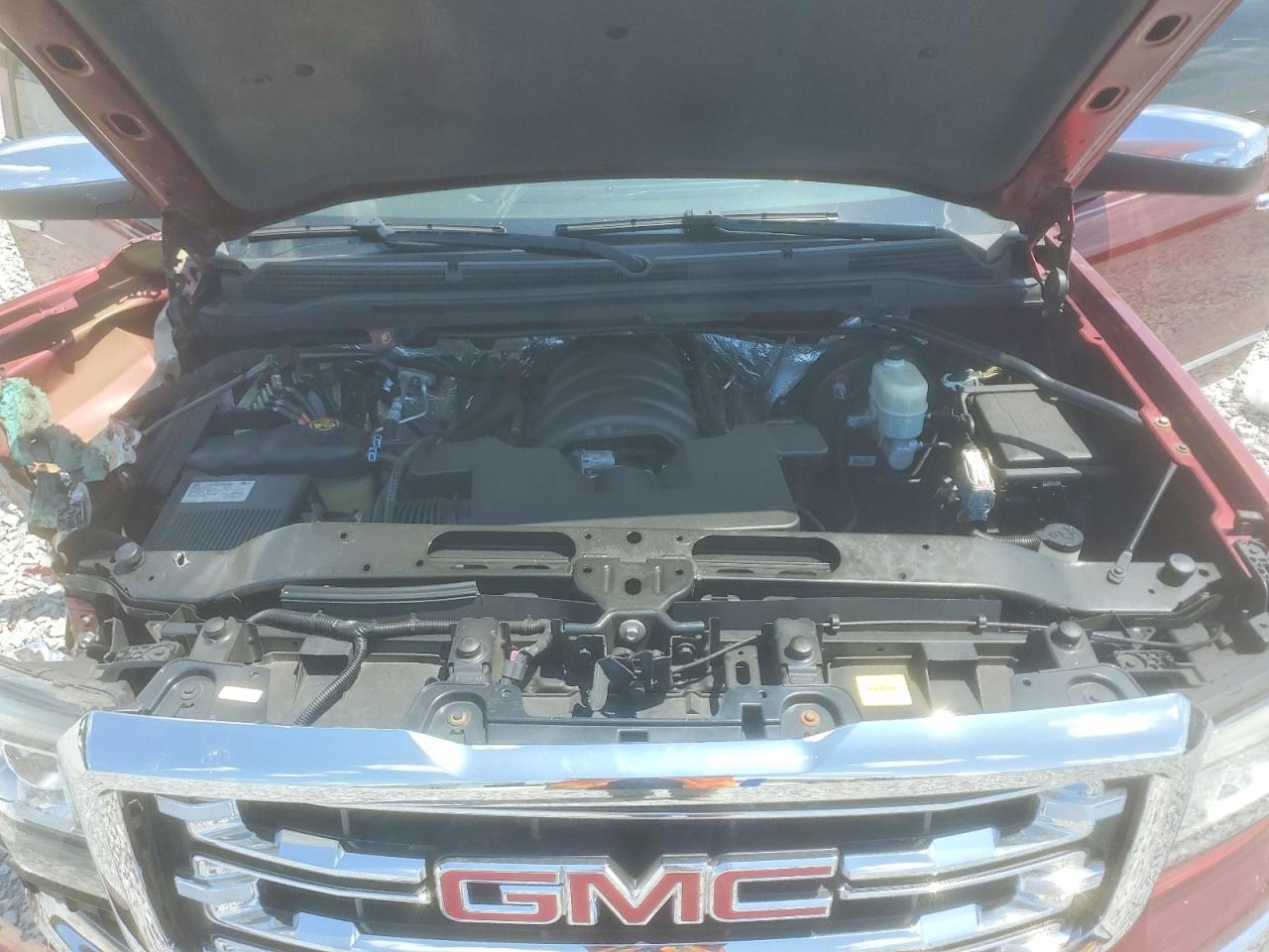 2016 Gmc Sierra K1500 Slt Maroon vin: 3GTU2NEC6GG328105