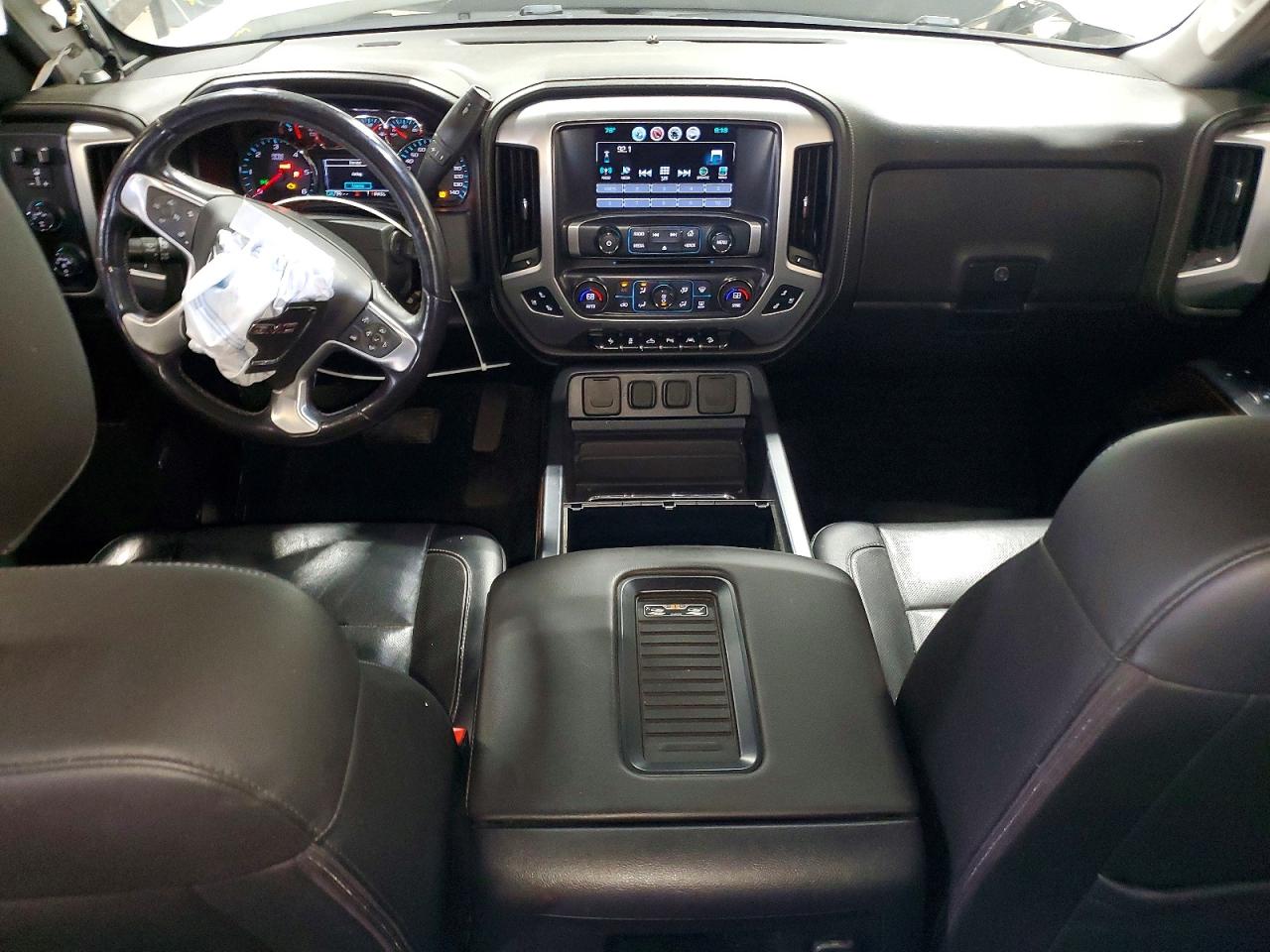 2017 Gmc Sierra K1500 Slt White vin: 3GTU2NEC6HG355144