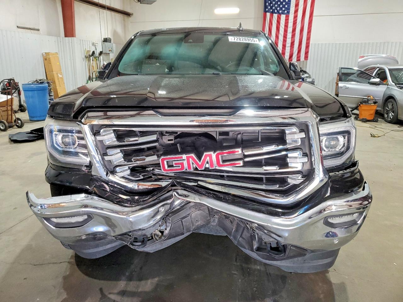 2018 Gmc Sierra K1500 Slt Black vin: 3GTU2NEC6JG408785