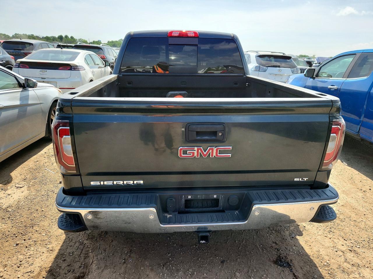 2018 Gmc Sierra K1500 Slt Black vin: 3GTU2NEC6JG415798