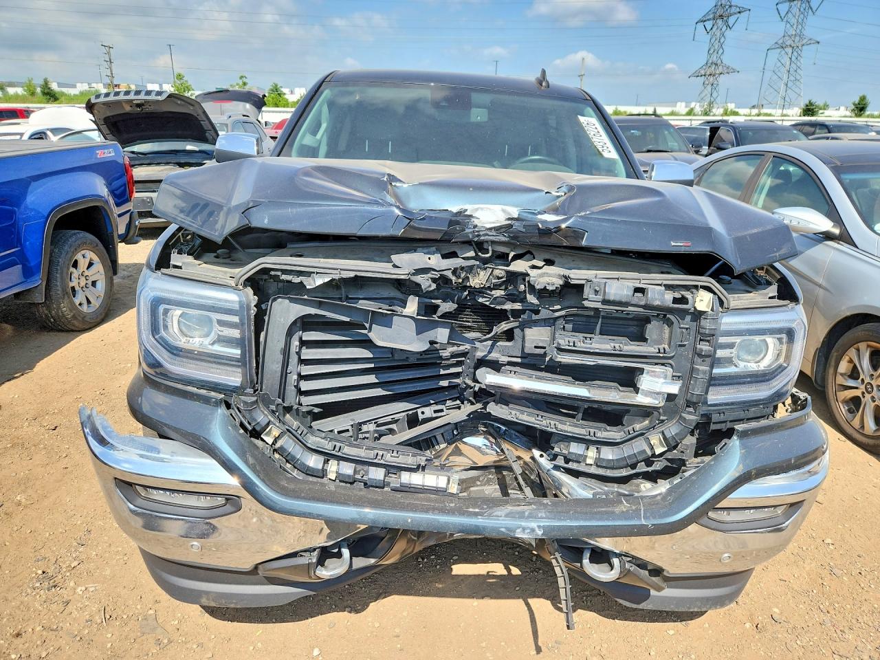 2018 Gmc Sierra K1500 Slt Black vin: 3GTU2NEC6JG415798