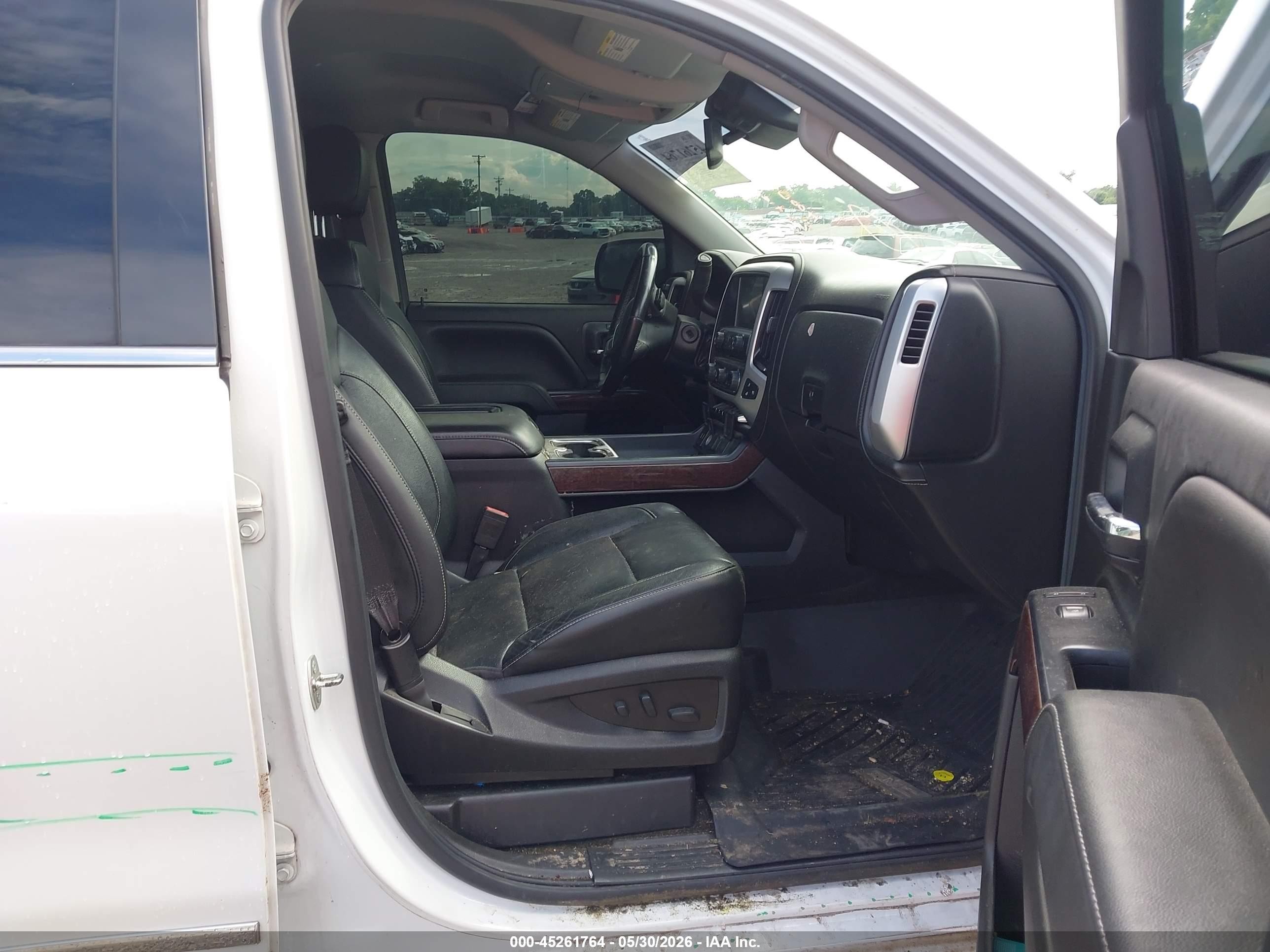 2018 Gmc Sierra 1500 Slt White vin: 3GTU2NEC6JG448087