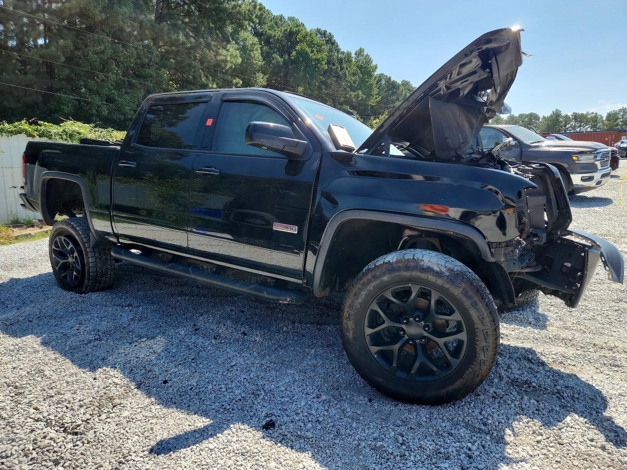 2018 Gmc Sierra K1500 Slt Black vin: 3GTU2NEC6JG488279