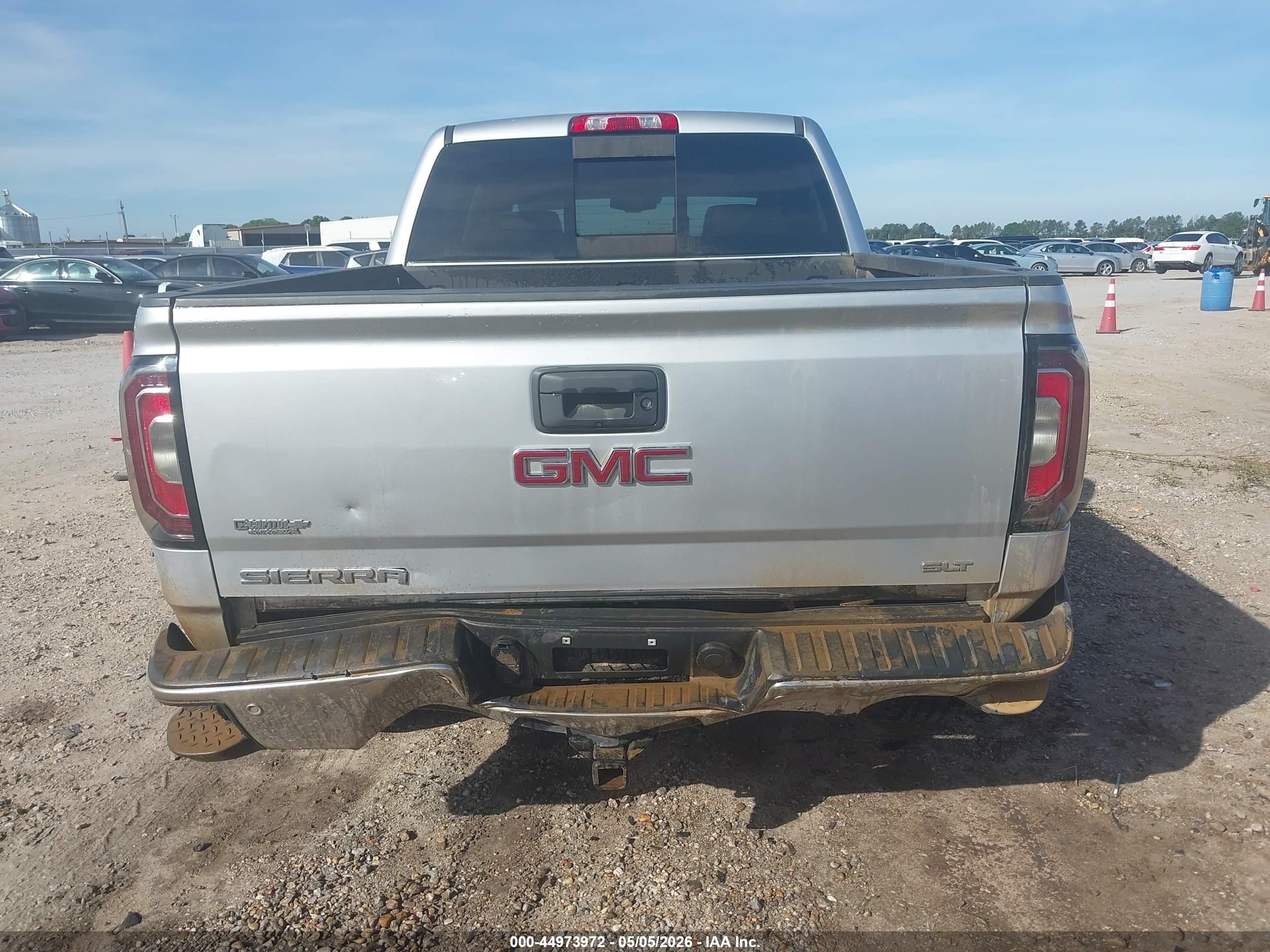 2018 Gmc Sierra 1500 Slt Silver vin: 3GTU2NEC6JG598295