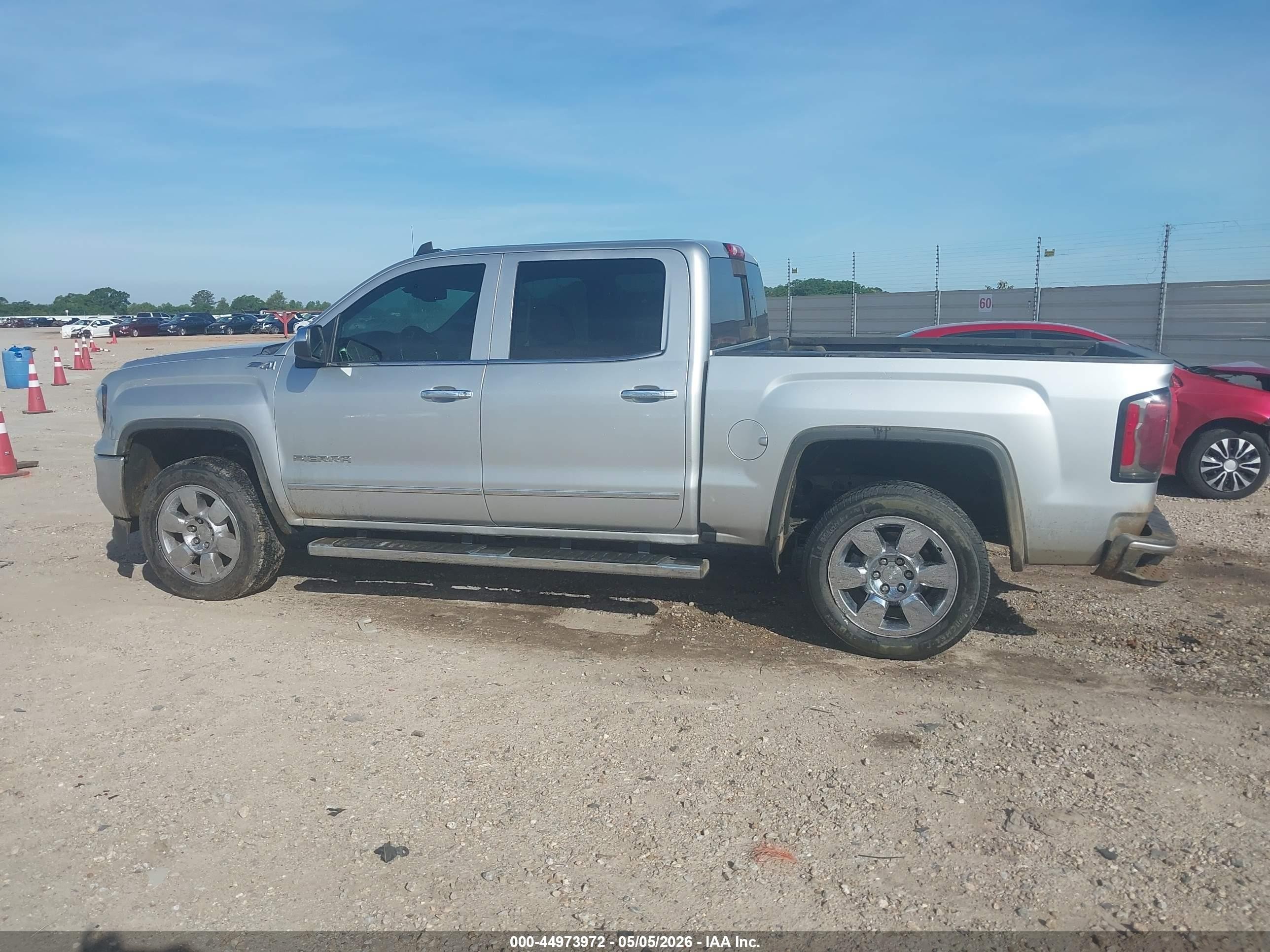 2018 Gmc Sierra 1500 Slt Silver vin: 3GTU2NEC6JG598295