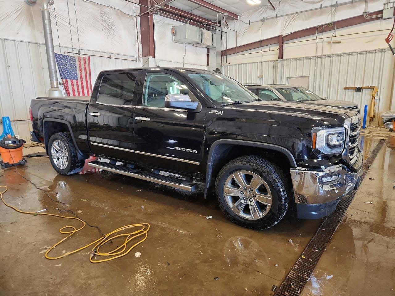2017 Gmc Sierra K1500 Slt Black vin: 3GTU2NEC7HG305482