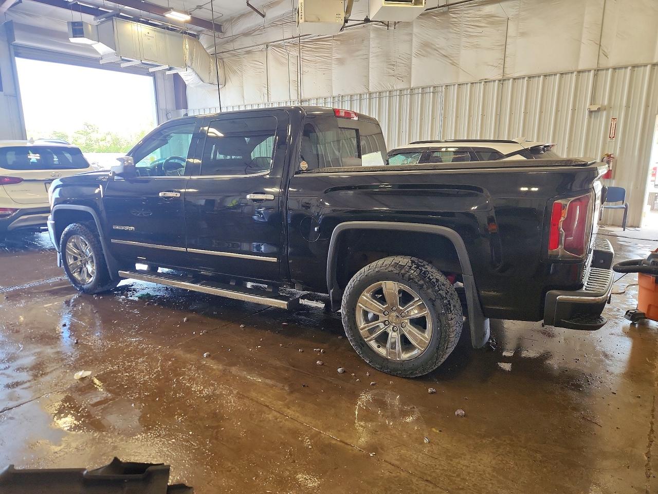 2017 Gmc Sierra K1500 Slt Black vin: 3GTU2NEC7HG305482