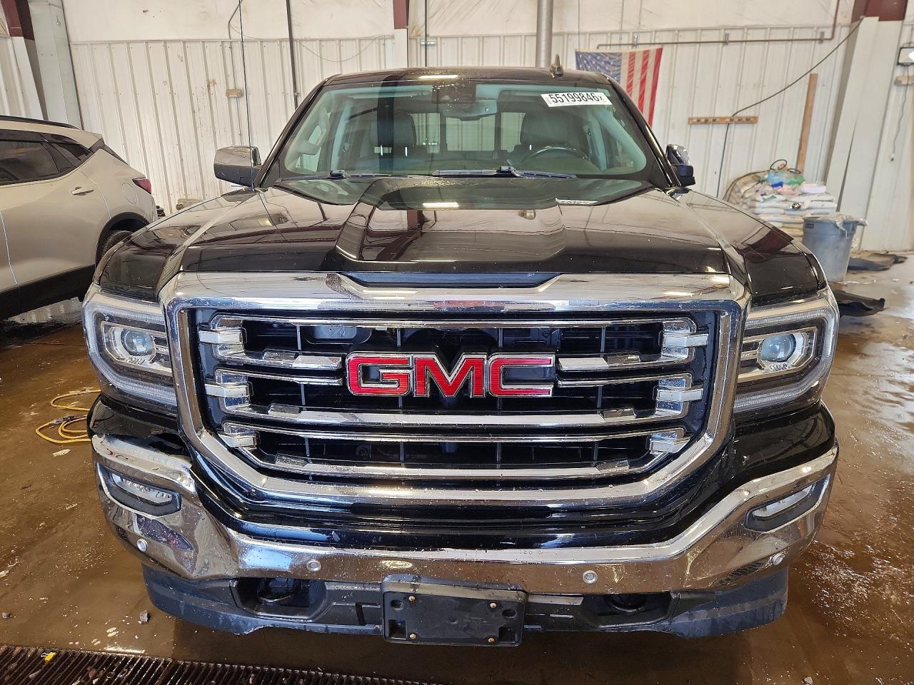 2017 Gmc Sierra K1500 Slt Black vin: 3GTU2NEC7HG305482