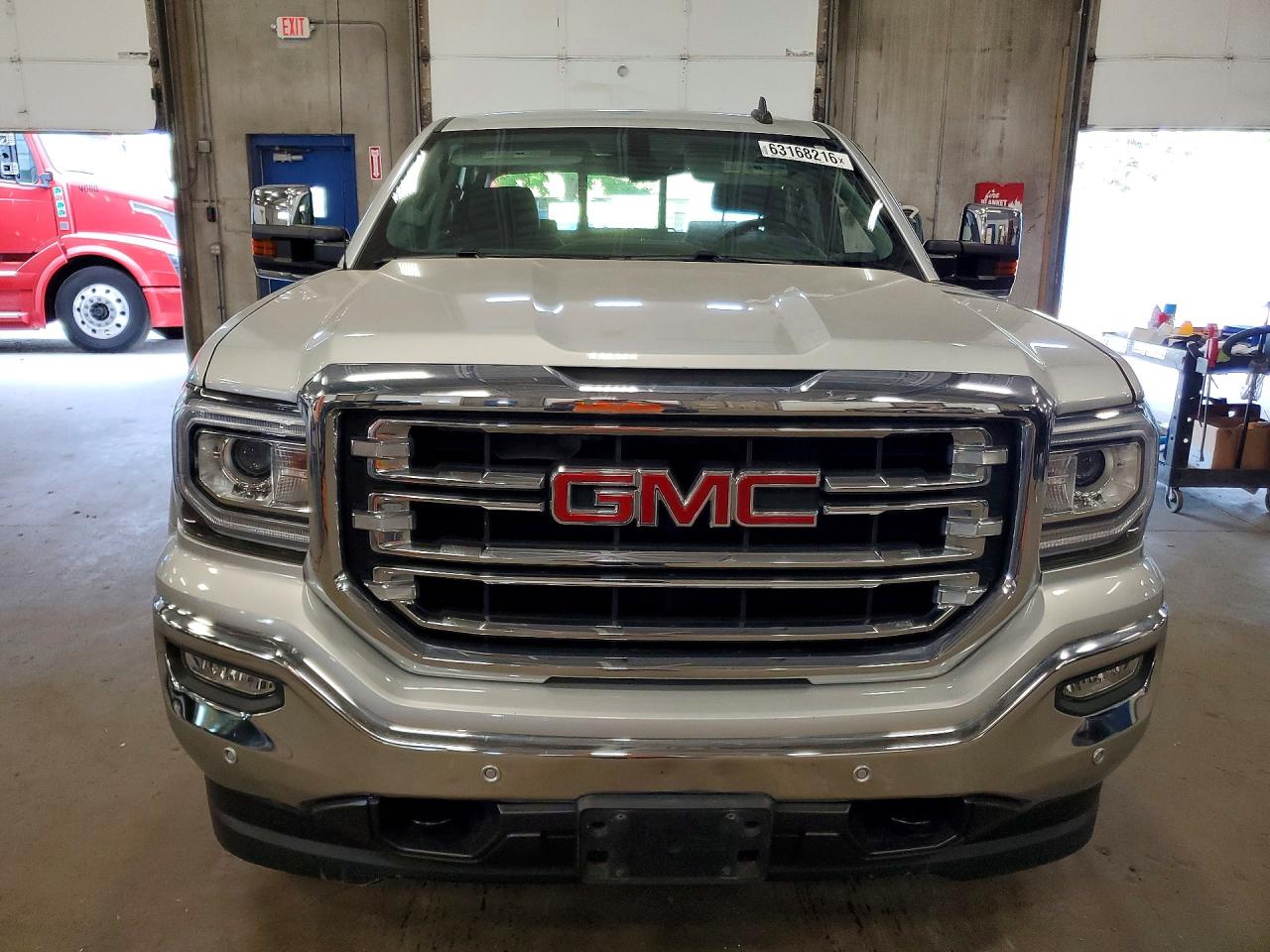2017 Gmc Sierra K1500 Slt Silver vin: 3GTU2NEC7HG501857