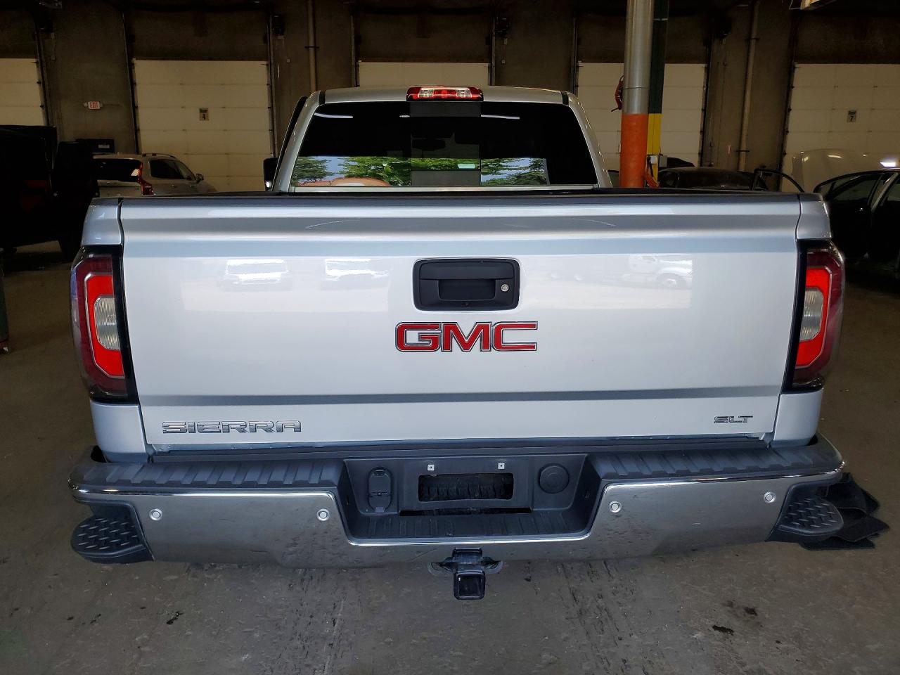 2017 Gmc Sierra K1500 Slt Silver vin: 3GTU2NEC7HG501857