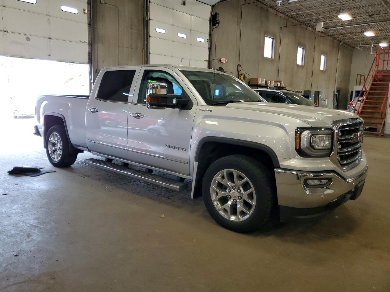 2017 Gmc Sierra K1500 Slt Silver vin: 3GTU2NEC7HG501857