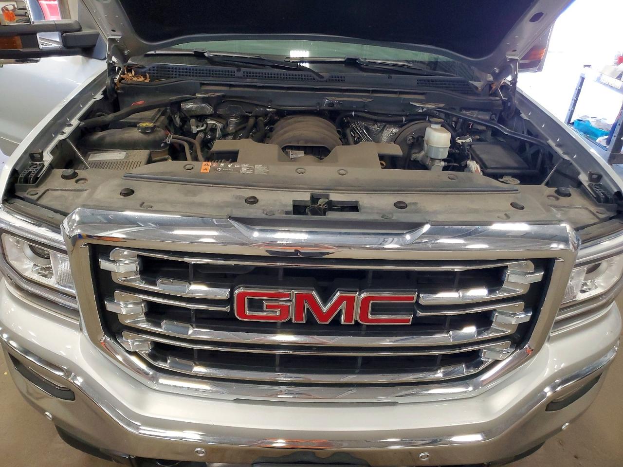 2017 Gmc Sierra K1500 Slt Silver vin: 3GTU2NEC7HG501857