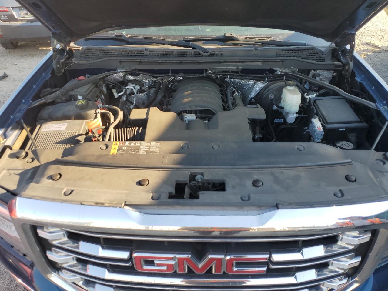 2018 Gmc Sierra K1500 Slt Blue vin: 3GTU2NEC7JG138207
