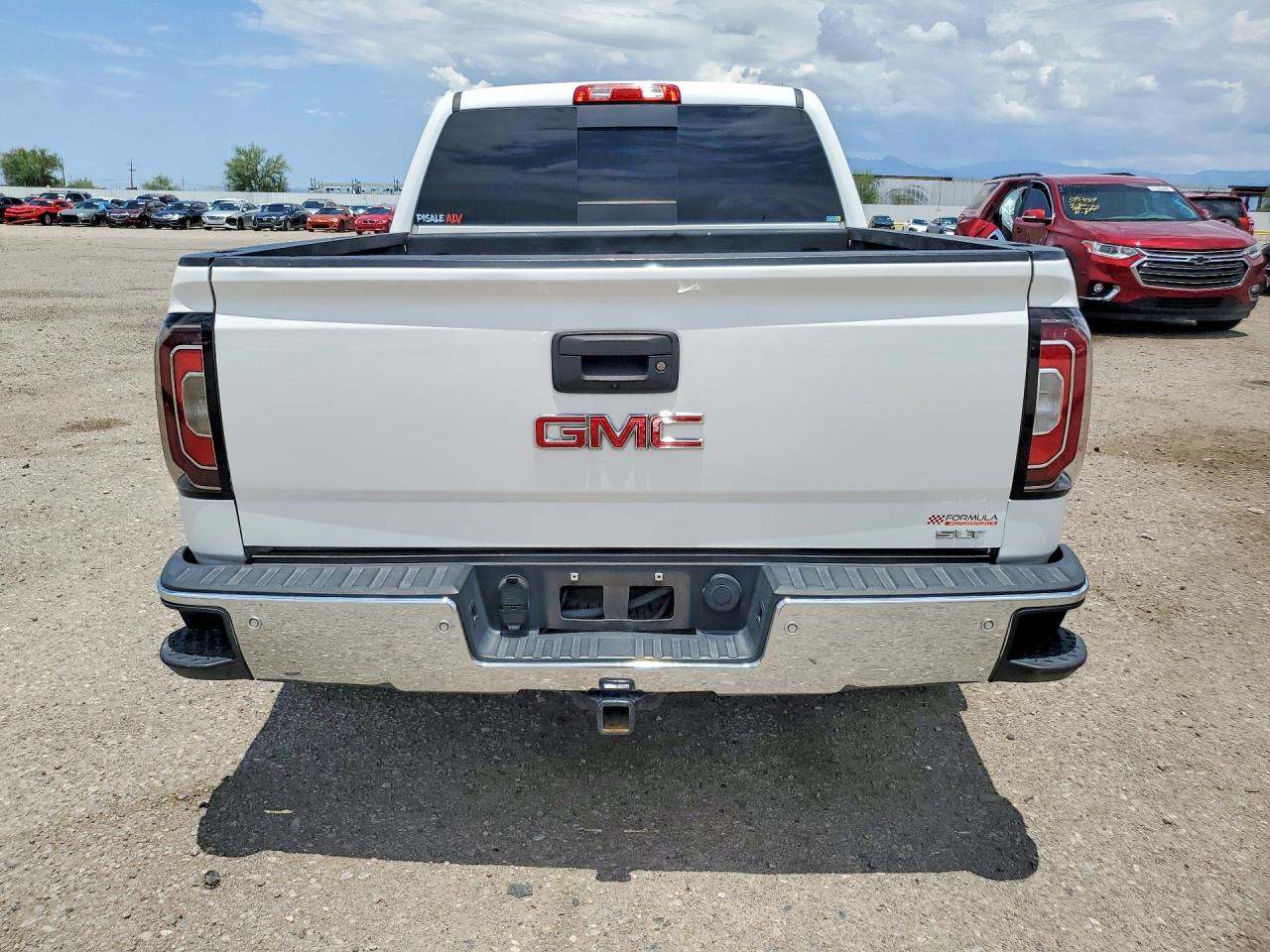 2018 Gmc Sierra K1500 Slt White vin: 3GTU2NEC7JG194583