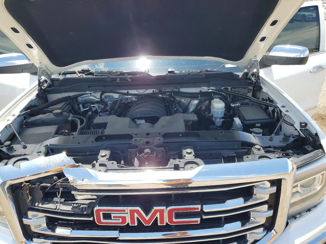 2018 Gmc Sierra K1500 Slt White vin: 3GTU2NEC7JG194583