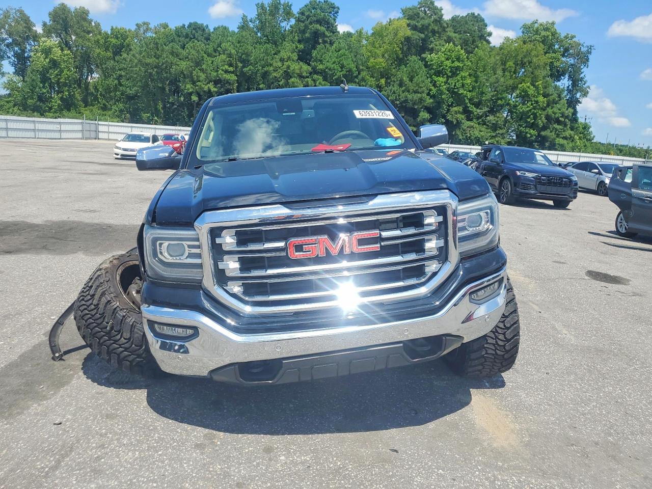 2018 Gmc Sierra K1500 Slt Black vin: 3GTU2NEC8JG636058