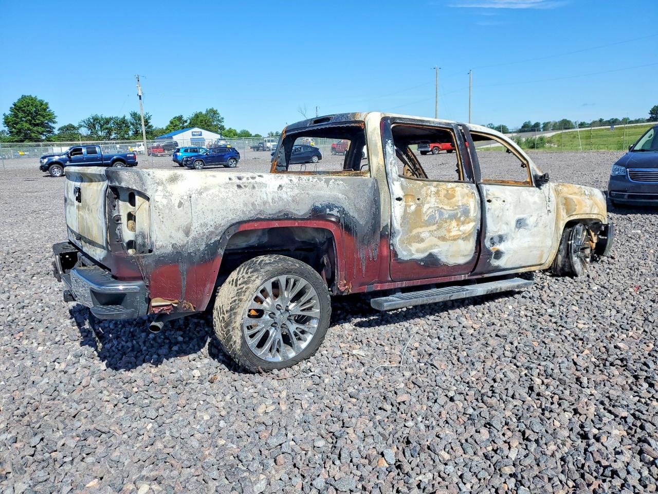 2016 Gmc Sierra K1500 Slt Burn vin: 3GTU2NEC9GG179026