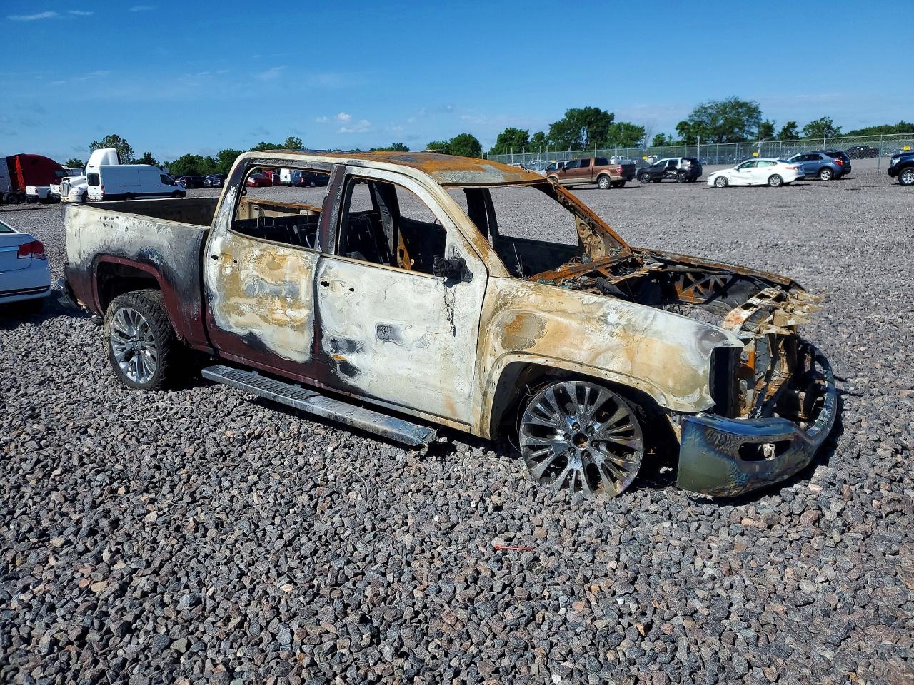 2016 Gmc Sierra K1500 Slt Burn vin: 3GTU2NEC9GG179026