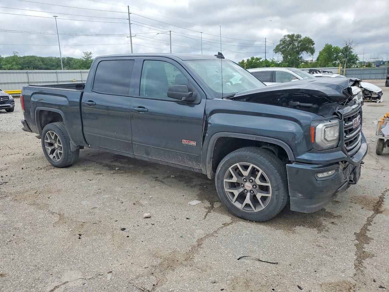 2018 Gmc Sierra K1500 Slt Charcoal vin: 3GTU2NEC9JG103569