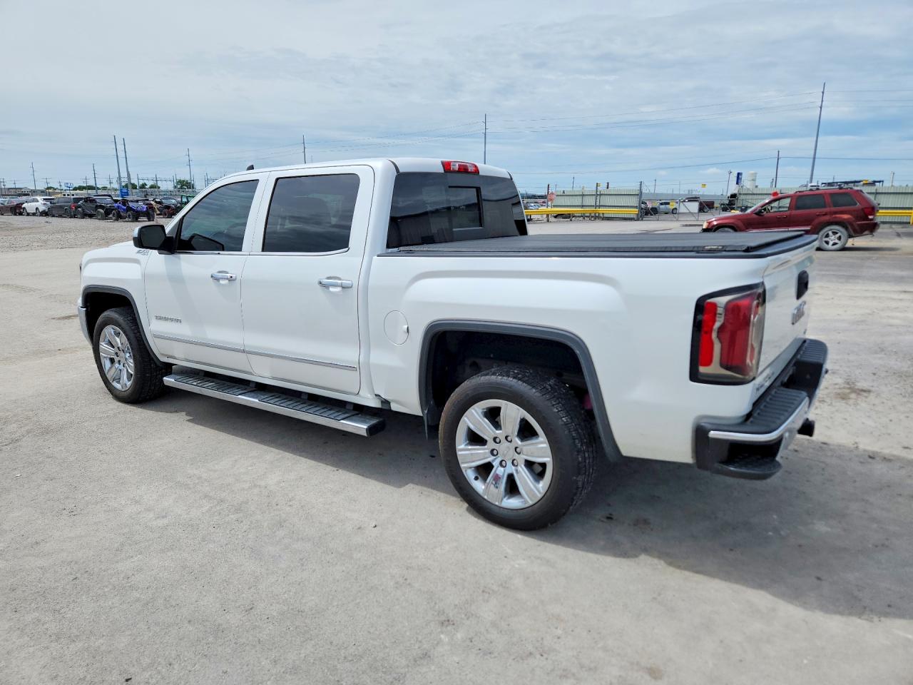2017 Gmc Sierra K1500 Slt Белый vin: 3GTU2NECXHG254530