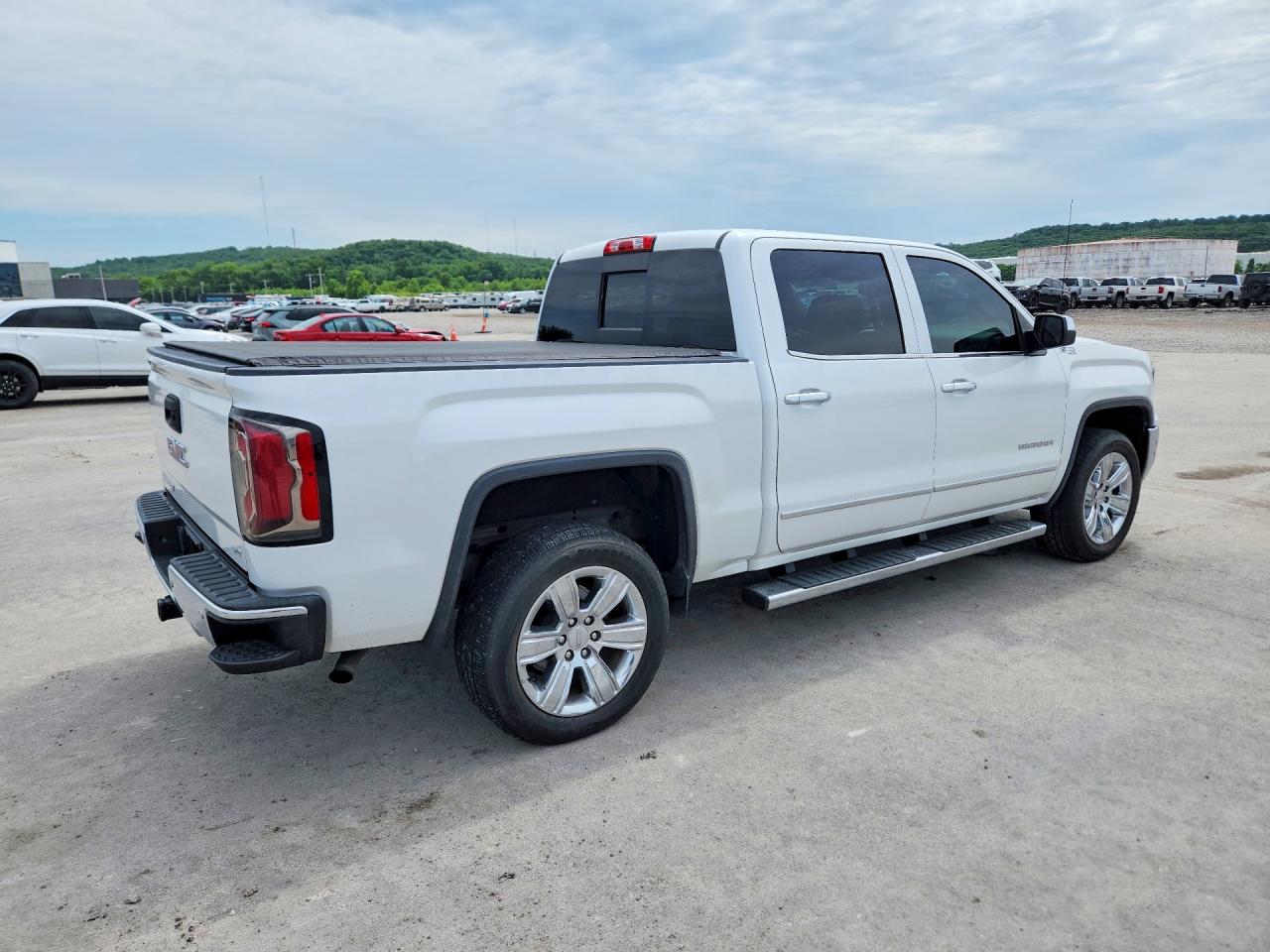 2017 Gmc Sierra K1500 Slt Белый vin: 3GTU2NECXHG254530