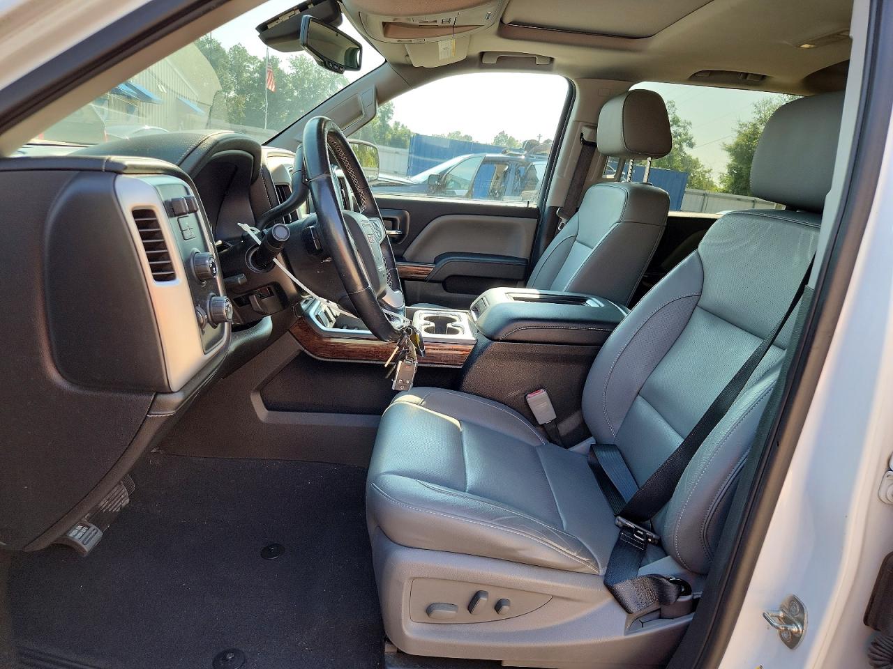 2018 Gmc Sierra K1500 Slt Белый vin: 3GTU2NECXJG533188
