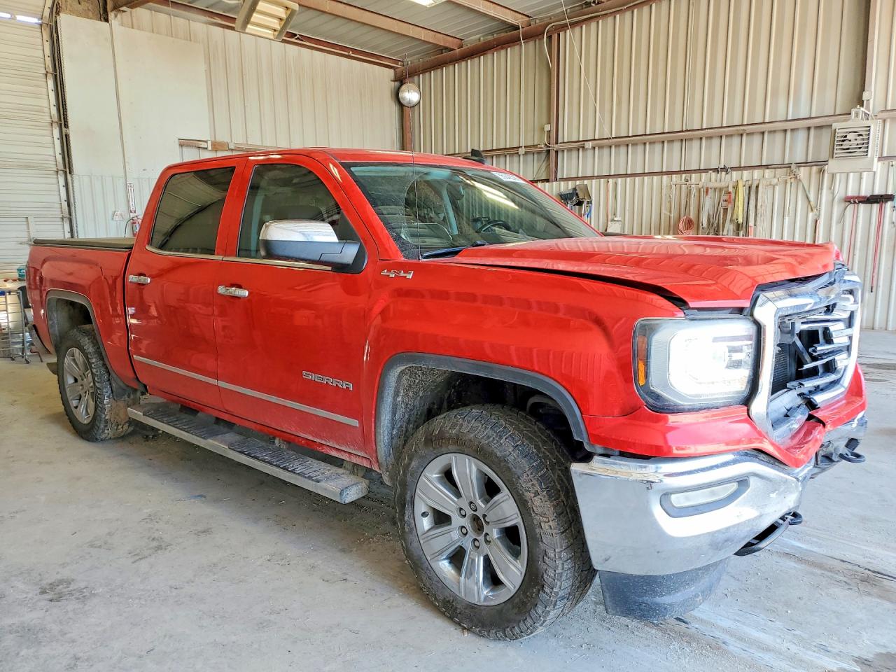 2016 Gmc Sierra K1500 Slt Red vin: 3GTU2NEJ0GG189863