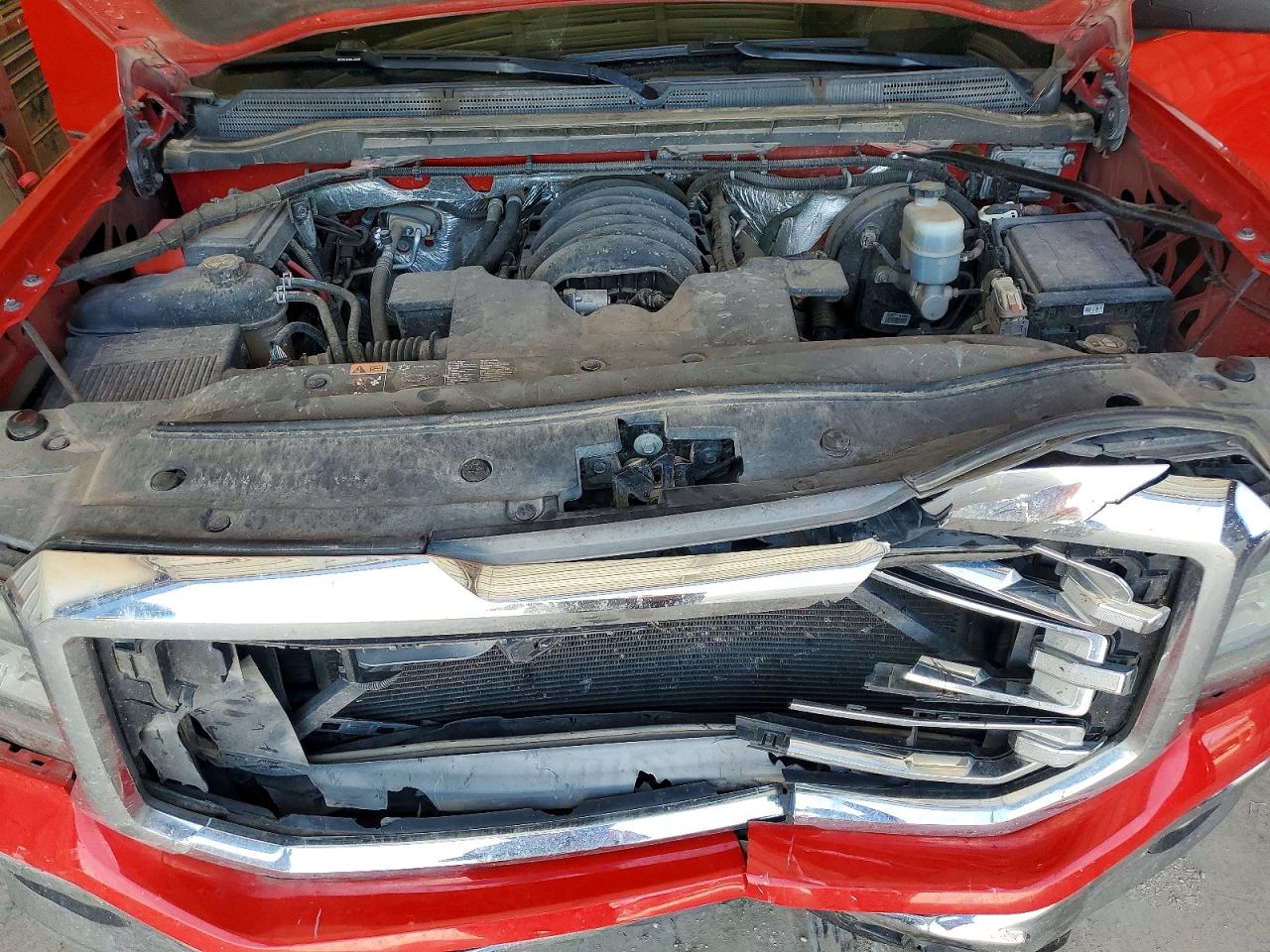 2016 Gmc Sierra K1500 Slt Red vin: 3GTU2NEJ0GG189863