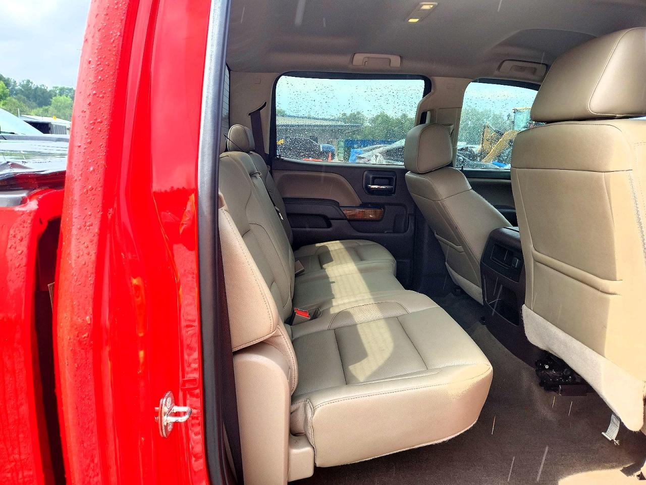 2017 Gmc Sierra K1500 Slt Красный vin: 3GTU2NEJ1HG179232