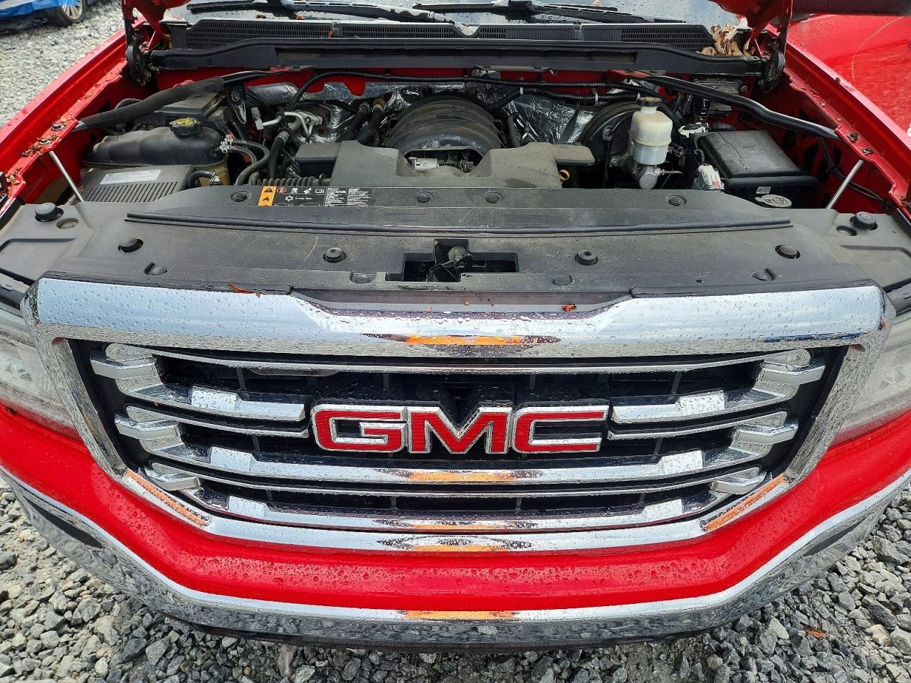 2017 Gmc Sierra K1500 Slt Красный vin: 3GTU2NEJ1HG179232