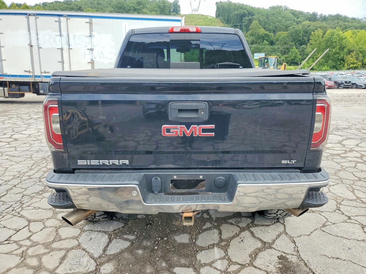 2018 Gmc Sierra K1500 Slt Black vin: 3GTU2NEJ4JG571918