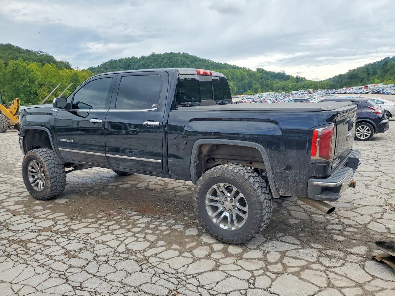 2018 Gmc Sierra K1500 Slt Black vin: 3GTU2NEJ4JG571918