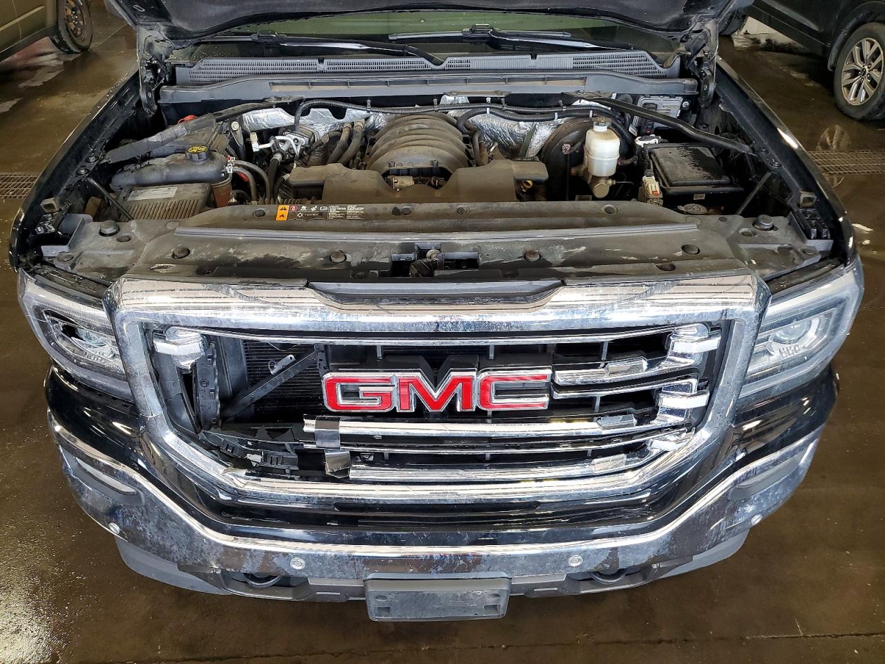 2018 Gmc Sierra K1500 Slt Black vin: 3GTU2NEJ6JG424287
