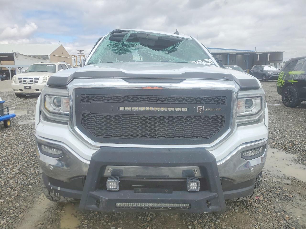 2018 Gmc Sierra K1500 Slt White vin: 3GTU2NEJXJG141990