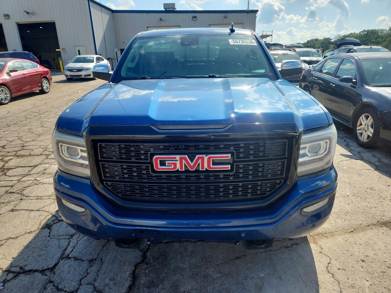 2016 Gmc Sierra K1500 Denali Blue vin: 3GTU2PEC0GG279334
