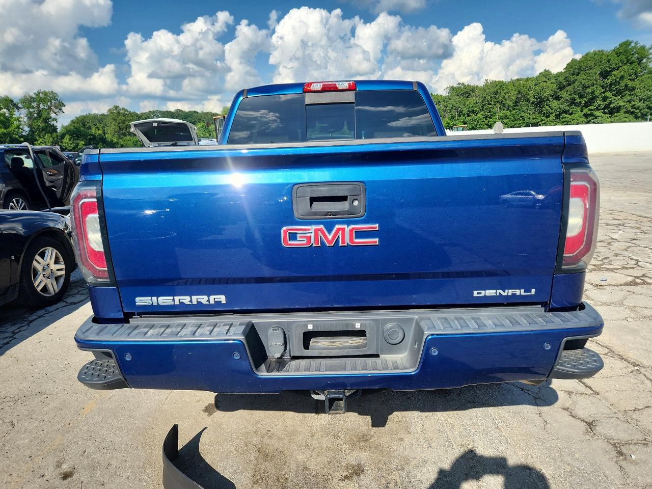 2016 Gmc Sierra K1500 Denali Blue vin: 3GTU2PEC0GG279334